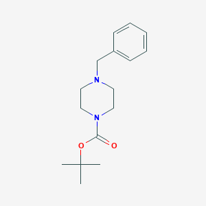 molecular formula C16H24N2O2 B153378 tert-Butyl 4-benzylpiperazine-1-carboxylate CAS No. 57260-70-5