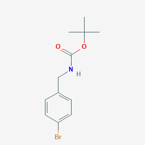 molecular formula C12H16BrNO2 B153386 Tert-butyl 4-bromobenzylcarbamate CAS No. 68819-84-1