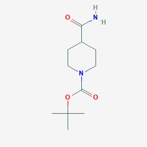 molecular formula C11H20N2O3 B153392 Tert-butyl 4-carbamoylpiperidine-1-carboxylate CAS No. 91419-48-6