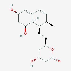 molecular formula C18H26O5 B153395 Pravastatin Diol Lactone CAS No. 159345-93-4