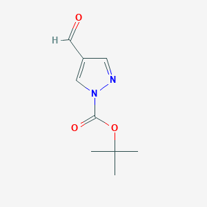 Tert-butyl 4-formyl-1H-pyrazole-1-carboxylate