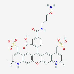 molecular formula C36H38N4O11S2 B15341173 APDye 568 Hydroxylamine 