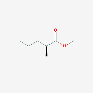 molecular formula C7H14O2 B153412 methyl (2S)-2-methylpentanoate CAS No. 151409-53-9