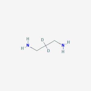 molecular formula C3H10N2 B15341268 1,3-Propanediamine-2,2-D2 