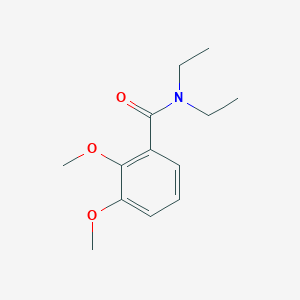 molecular formula C13H19NO3 B15341269 N,N-Diethyl-2,3-dimethoxybenzamide CAS No. 30577-84-5