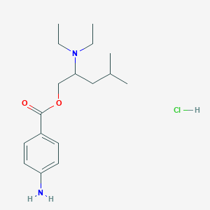 molecular formula C17H29ClN2O2 B15341341 Panthesine hydrochloride CAS No. 14309-45-6
