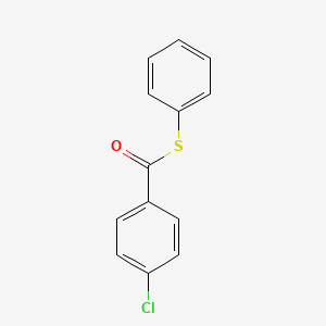 molecular formula C13H9ClOS B15341659 S-Phenyl p-chlorothiobenzoate CAS No. 28122-82-9