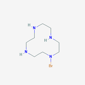 molecular formula C8H19BrN4 B15341675 (-)-Bromocyclen 