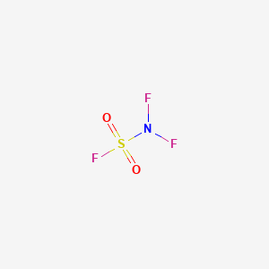 molecular formula F3NO2S B15341714 Difluoroaminosulfonyl fluoride CAS No. 13709-30-3