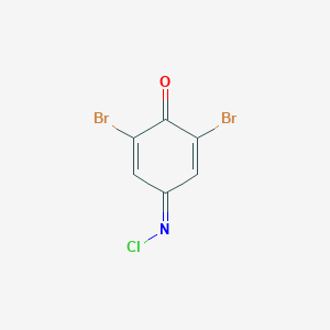 molecular formula C6H2Br2ClNO B153419 2,6-Dibromoquinone-4-chlorimide CAS No. 537-45-1