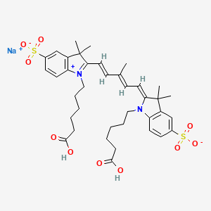 molecular formula C38H47N2NaO10S2 B15341935 Nir-641-carboxylic acid* 