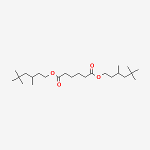molecular formula C24H46O4 B15342297 Bis(3,5,5-trimethylhexyl) adipate CAS No. 20270-50-2