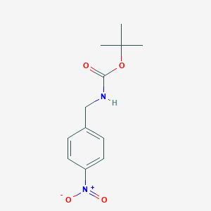 molecular formula C12H16N2O4 B153424 tert-Butyl 4-nitrobenzylcarbamate CAS No. 94838-58-1