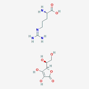 molecular formula C12H22N4O8 B15342482 Arginine ascorbate CAS No. 17463-61-5