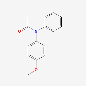 molecular formula C15H15NO2 B15342495 N-(4-Methoxyphenyl)-N-phenylacetamide CAS No. 32047-93-1
