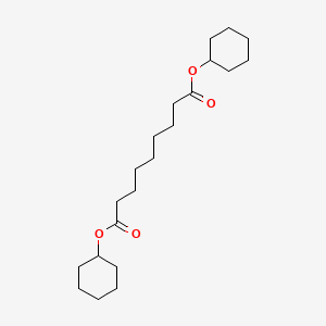 molecular formula C21H36O4 B15342583 Dicyclohexyl azelate CAS No. 18803-77-5