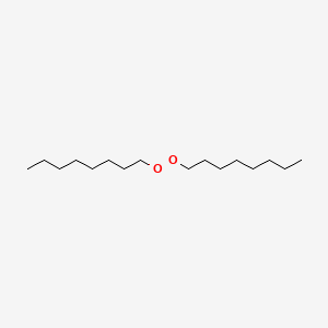 molecular formula C16H34O2 B15342712 Dioctyl peroxide CAS No. 19102-74-0