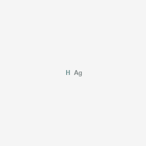 molecular formula AgH B15342926 Silver hydride CAS No. 13967-01-6