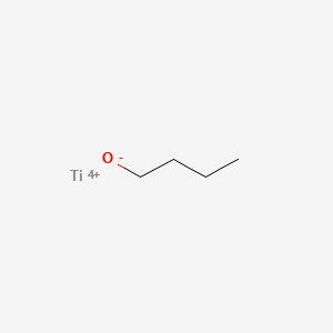 molecular formula C4H9OTi+3 B15342959 butan-1-olate;titanium(4+) 