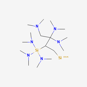 molecular formula C16H41N6Si2 B15343022 CID 169550655 