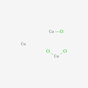 molecular formula Cl3Cu3 B15343214 Tricopper trichloride CAS No. 38994-31-9