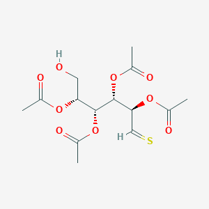 molecular formula C14H20O9S B15343292 beta-d-Thioglucose tetraacetate 