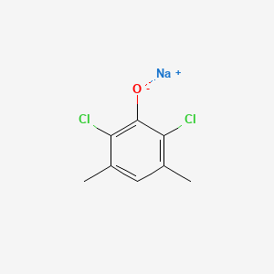 molecular formula C8H7Cl2NaO B15343311 Sodium;2,6-dichloro-3,5-dimethylphenolate CAS No. 34425-84-8