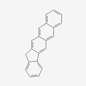molecular formula C21H14 B15343558 13h-Indeno[1,2-b]anthracene CAS No. 248-93-1