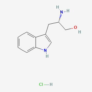 molecular formula C11H15ClN2O B15343593 L-tryptophanol hydrochloride 