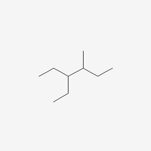 molecular formula C9H20 B15343676 3-Ethyl-4-methylhexane CAS No. 3074-77-9