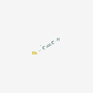 molecular formula C2HRh- B15343792 Rhodium carbide CAS No. 37306-47-1