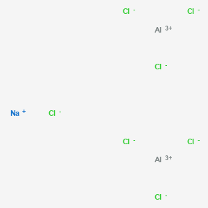 molecular formula Al2Cl7Na B15343805 Sodium aluminum chloride CAS No. 40368-44-3