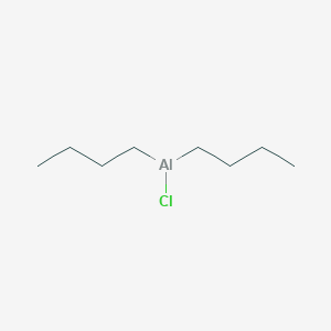 molecular formula C8H18AlCl B15343861 Aluminum, dibutylchloro- CAS No. 3537-86-8