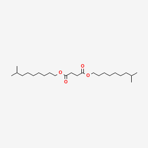 molecular formula C24H46O4 B15343944 Diisodecyl succinate CAS No. 28801-70-9