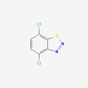 molecular formula C6H2Cl2N2S B15344068 4,7-Dichloro-1,2,3-benzothiadiazole CAS No. 23616-14-0