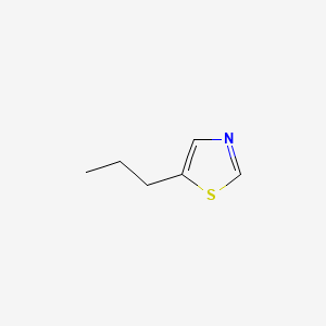 molecular formula C6H9NS B15344472 5-Propylthiazole CAS No. 52414-82-1