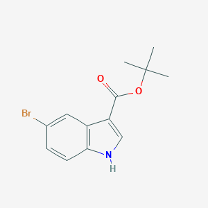 molecular formula C13H14BrNO2 B153445 tert-Butyl 5-bromo-1H-indole-3-carboxylate CAS No. 1033265-51-8