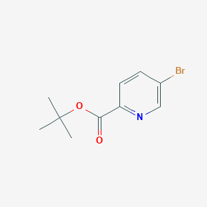 molecular formula C10H12BrNO2 B153447 tert-Butyl 5-bromopyridine-2-carboxylate CAS No. 845306-08-3