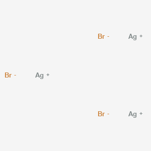 molecular formula Ag3Br3 B15344713 Trisilver;tribromide 