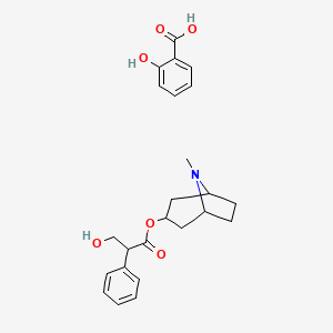 molecular formula C24H29NO6 B15344776 Einecs 227-618-5 CAS No. 5908-95-2