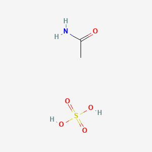 molecular formula C2H7NO5S B15344826 Acetamide sulfate CAS No. 115865-86-6