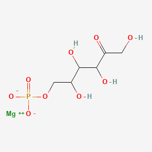 molecular formula C6H11MgO9P B15344973 magnesium [(2R,3R,4S)-2,3,4,6-tetrahydroxy-5-oxohexyl] phosphate CAS No. 6035-55-8