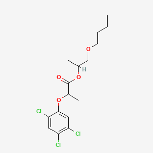 molecular formula C16H21Cl3O4 B15345198 Kuron CAS No. 2317-24-0