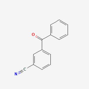 molecular formula C14H9NO B15345663 3-Benzoylbenzonitrile CAS No. 6136-62-5