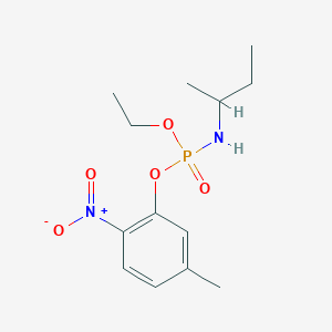 molecular formula C13H21N2O5P B15345675 Butamifos oxon CAS No. 56362-05-1