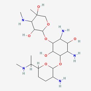 molecular formula C21H43N5O8 B15345785 2-Hydroxygentamicin C1 CAS No. 60609-40-7
