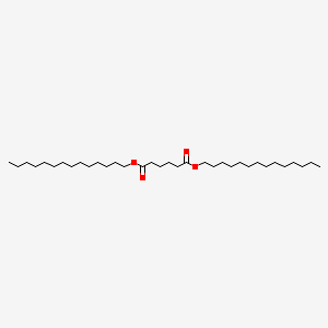 molecular formula C34H66O4 B15345863 Ditetradecyl adipate CAS No. 26720-19-4