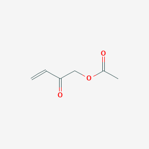 molecular formula C6H8O3 B015346 Acetoxymethyl vinyl ketone CAS No. 38982-28-4