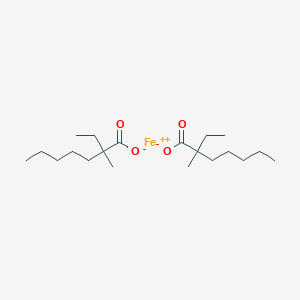 molecular formula C20H38FeO4 B15346432 Iron neodecanoate CAS No. 51818-55-4