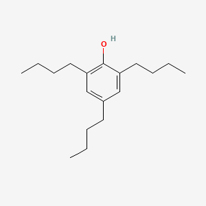 molecular formula C18H30O B15347131 2,4,6-Tributylphenol CAS No. 5857-00-1